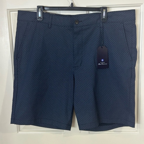 Ben Sherman Men’s Size 38W Regular Fit Stretch Chino Shorts NWT - Picture 2 of 10